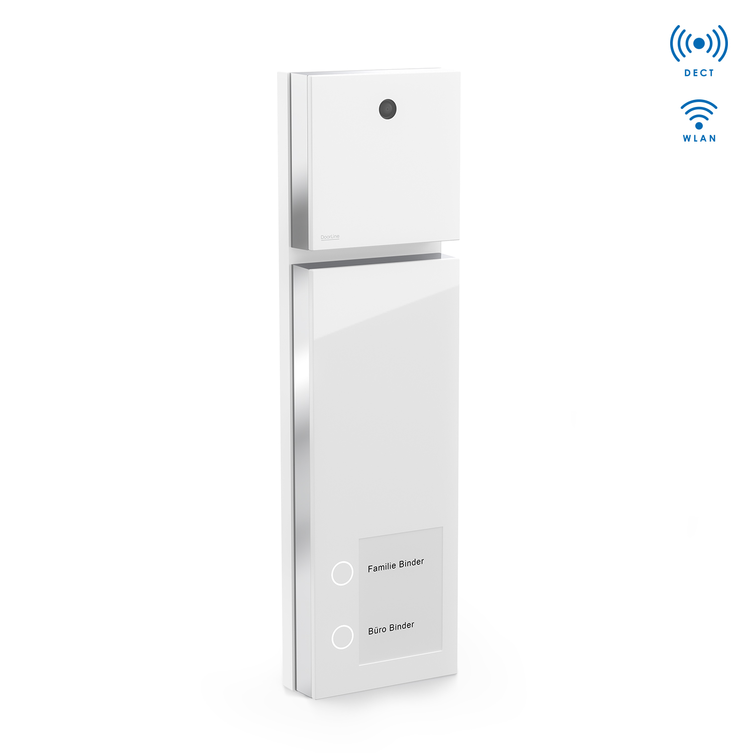 DoorLine Slim DECT + Cam Set - weiß/weiß