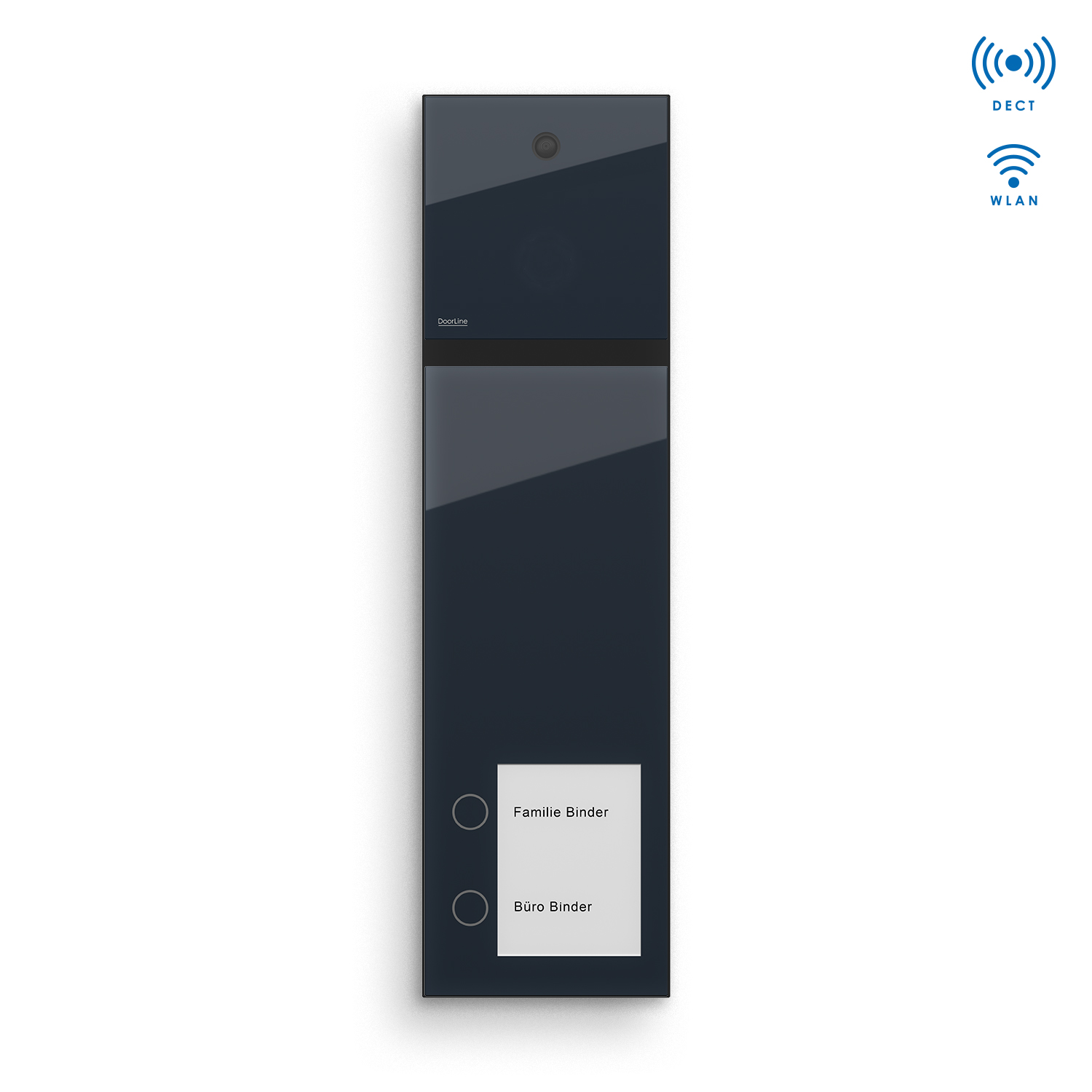 DoorLine Slim DECT + Cam Set - anthrazit/schwarz