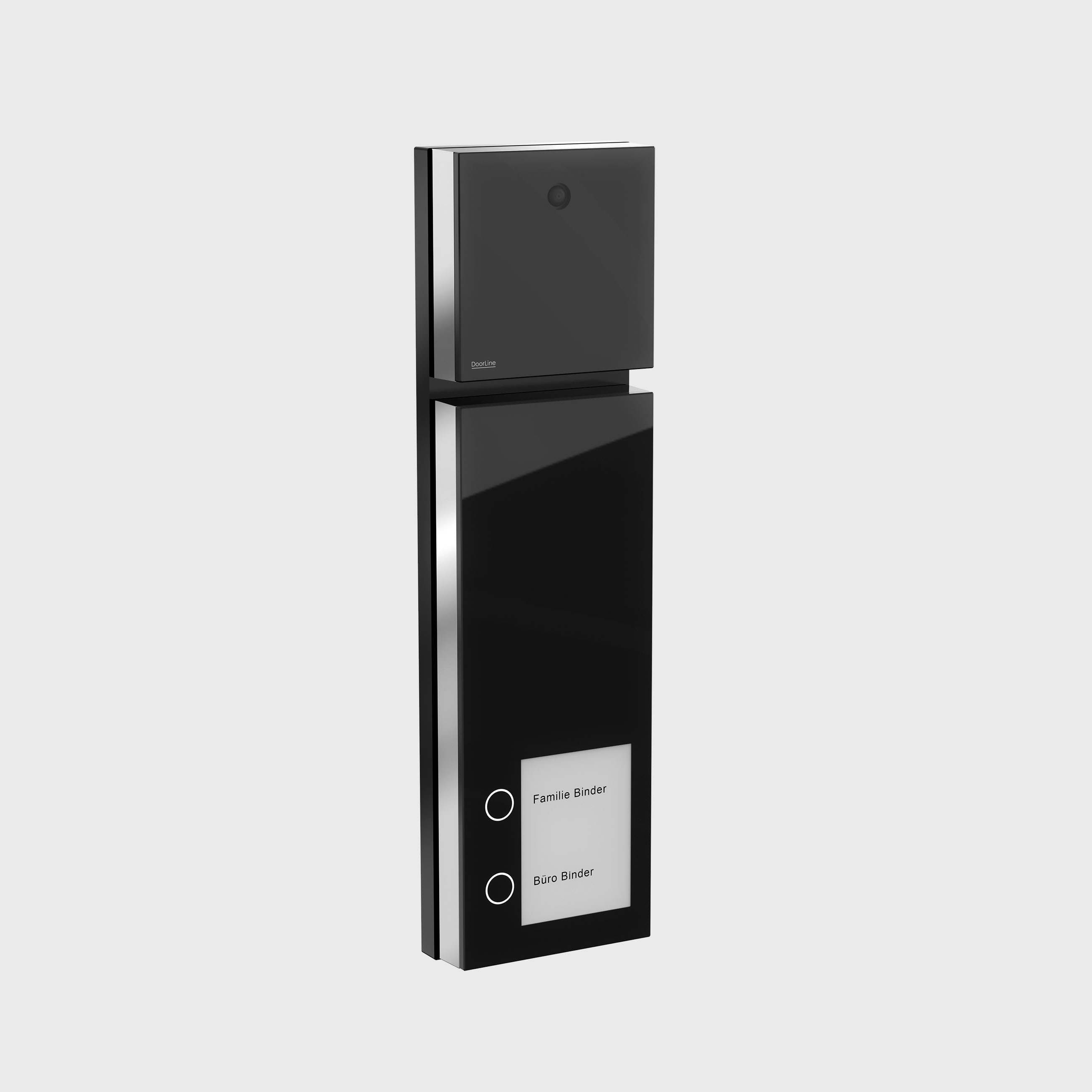 DoorLine Slim DECT + Cam Set - schwarz/schwarz