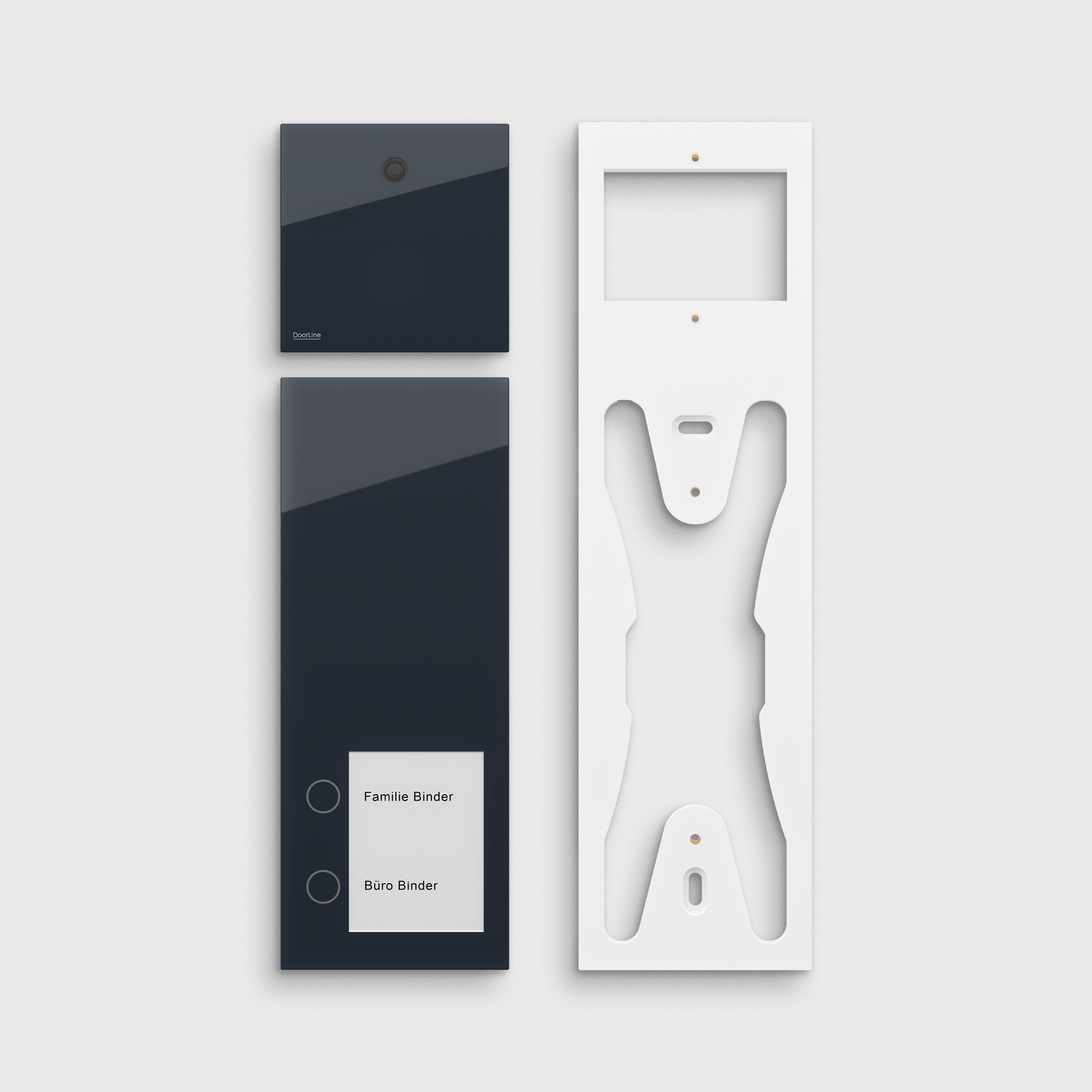 DoorLine Slim DECT + Cam Set - anthrazit/weiß