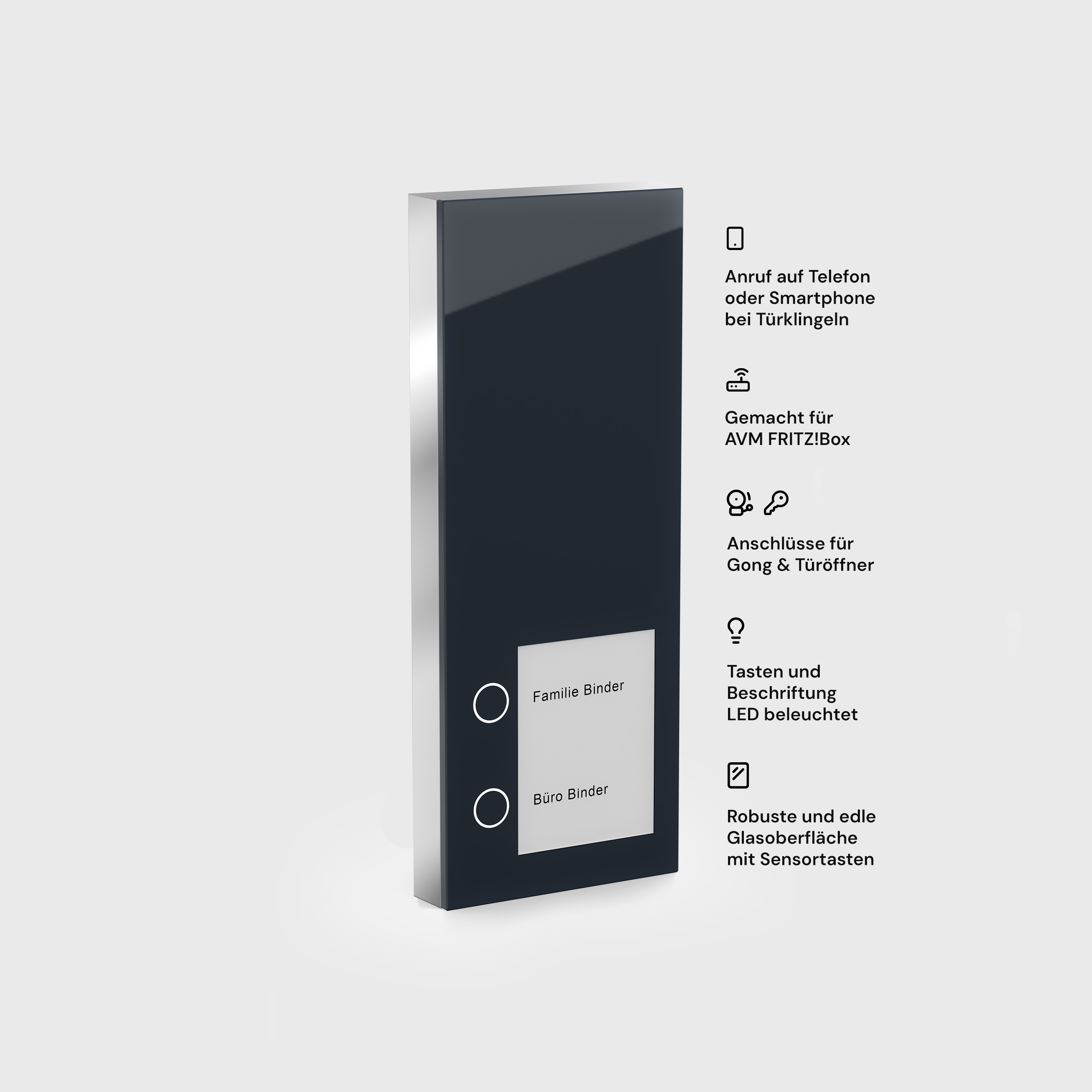 DoorLine Slim Türsprechanlage