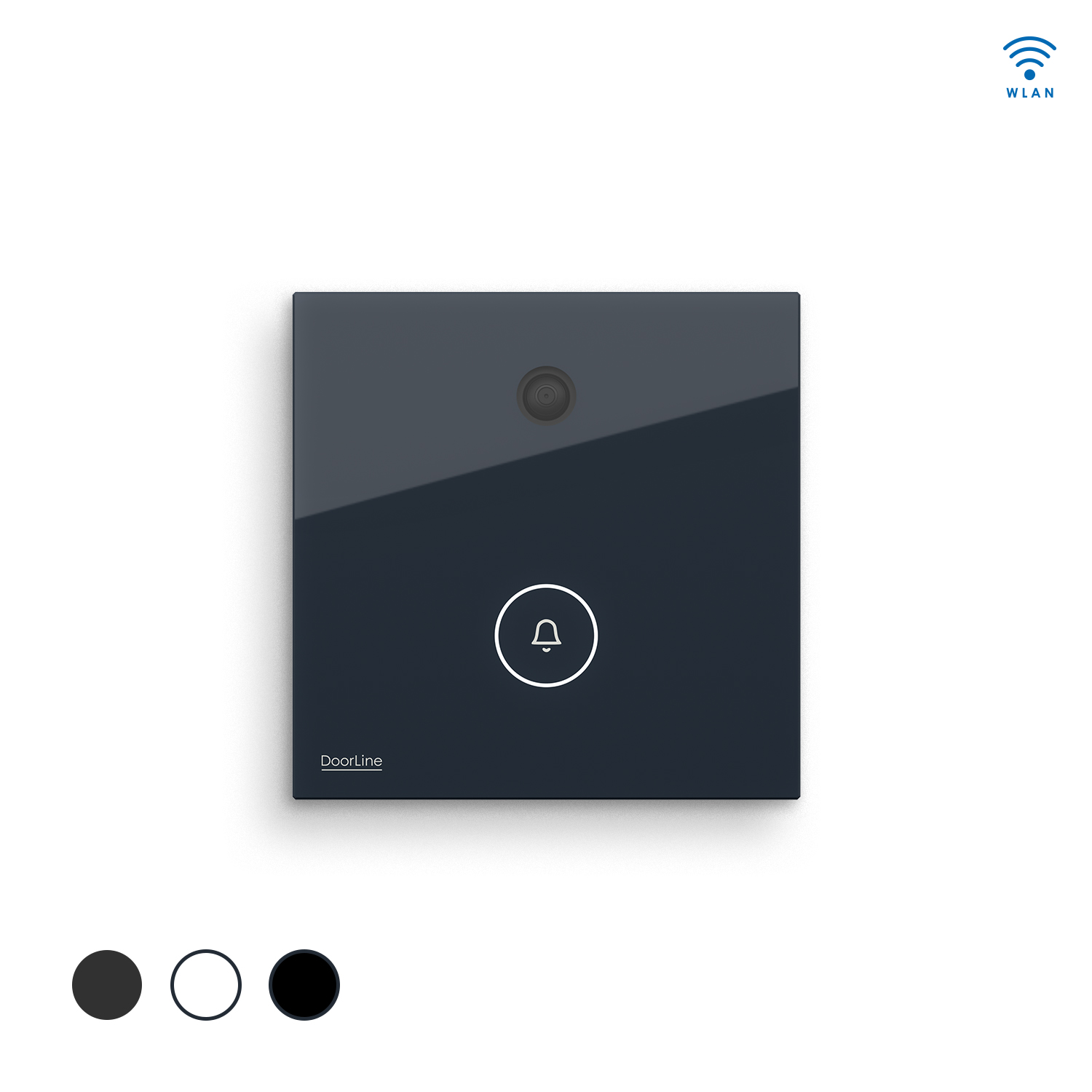 DoorLine Snap Videotürklingel Anthrazit Front