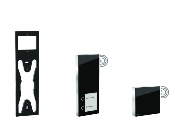 DoorLine Türsprechanlage Slim DECT m. Kamera|FRITZ!Box|Sprach/Bildübertragung auf Telefon/Smartphone